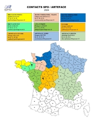 Secteurs commerciaux SPO Artéface Avril 2021